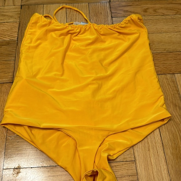 Silky bodysuit with cutouts - Picture 3 of 3